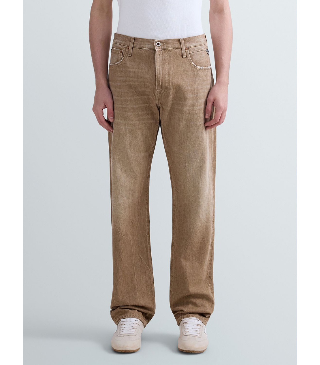 ストレートフィットAIDEEN カラーデニム 詳細画像 ブラウンシュガー 1